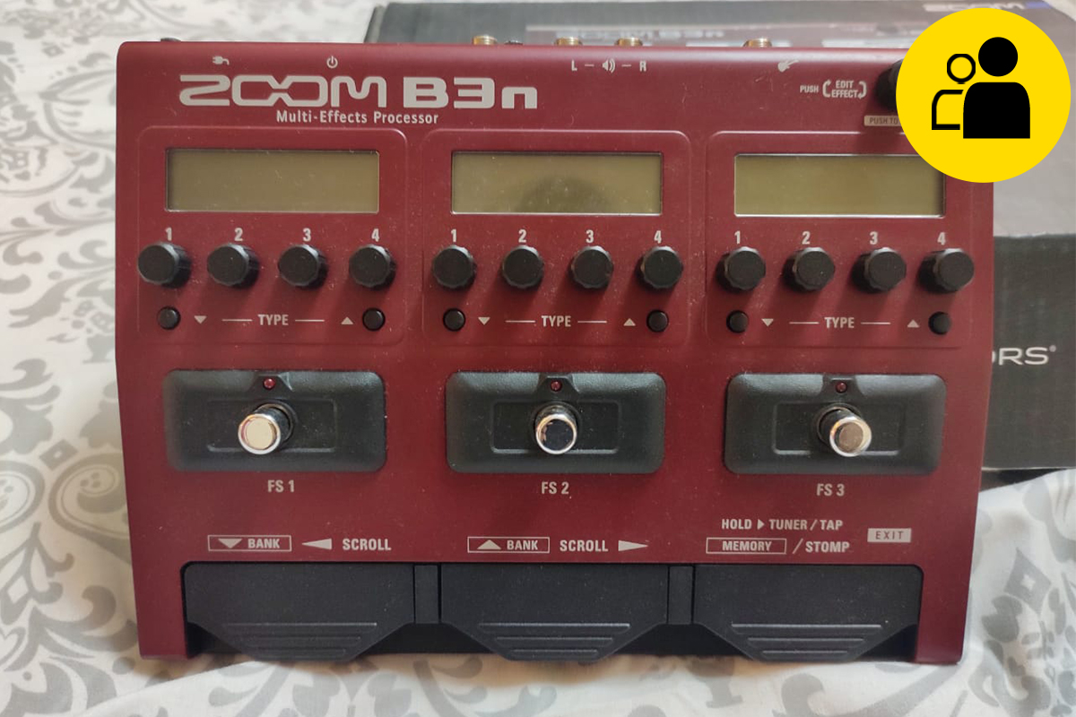 Zoom B3n Bass Multi-Effects Processor